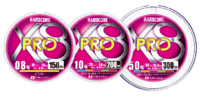ШНУР DUEL PE HARDCORE X8 PRO 150 m #1.2 (0.19 mm) ТЕСТ: 9.0 KG