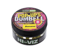 БОЙЛЫ CARP PRO DUMBELL POP-UPS BANANA (БАНАН) 8 mm 50 GR