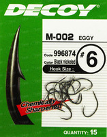 КРЮЧКИ DECOY M-002 EGGY №14 (15 шт)