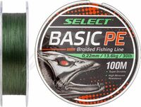 ШНУР SELECT BASIC PE  0.22 mm 30LB/13.6 kg 100 m