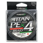   ШНУР KALIPSO TITAN PE X4 MG 100 m 0.12 mm 16.5 LB/7.5 kg