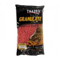ПЕЛЛЕТС TRAPER GRANULATE GROUNDBAIT 3 mm TRUSKAWKA (КЛУБНИКА) 1 KG