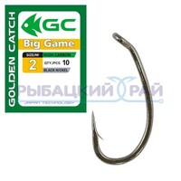 КРЮЧКИ GOLDEN CATCH BIG GAME №2 (10 ШТ)