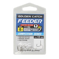 КРЮЧКИ GOLDEN CATCH FEEDER S 1110 NI №15 (12 ШТ)