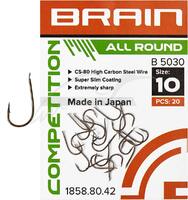 КРЮЧКИ BRAIN ALL ROUND B5030 №10 (20 ШТ)