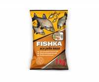 ПРИКОРМКА FISHKA ЛЕЩ МИНДАЛЬ 1 KG