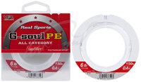 ШНУР YGK REAL SPORTS  G-SOUL PE X4 150 m #0.8(0.148 mm) 10LB/4.5 KG