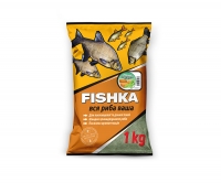 ПРИКОРМКА FISHKA ЛЕЩ БИСКВИТНЫЙ ГОРОХ 1 KG