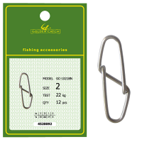 ЗАСТЁЖКА GC DIAMOND SNAP №2 (12 ШТ) ТЕСТ: 22 KG
